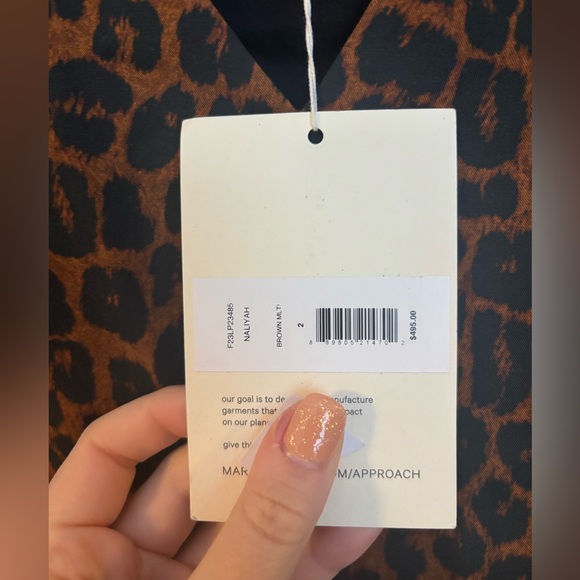 Mara Hoffmann Leopard Naliyah Maxi Dress 4 - Picture 3 of 7